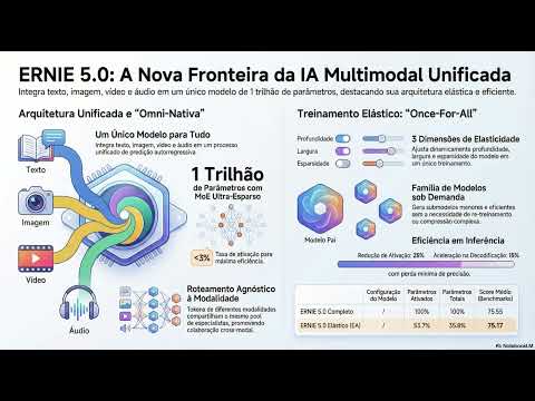ERNIE 5.0 explicado: um modelo para texto, imagem e áudio