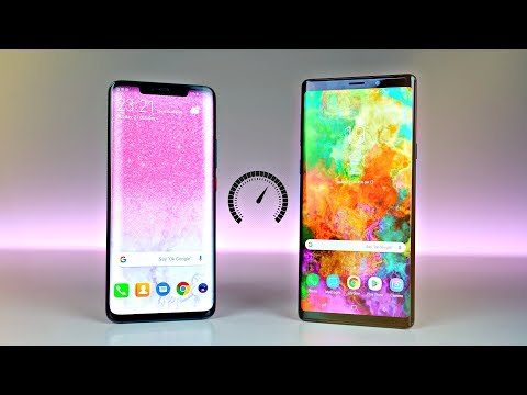 Huawei Mate 20 Pro vs Samsung Galaxy Note 9 - Speed Test!