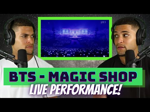 BTS - "Magic Shop" *LIVE PERFORMANCE* Reaction! (Throwback)