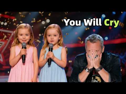 8-Year-Old IDENTICAL Twins Sang the Best Christian Song in the World on Stage!