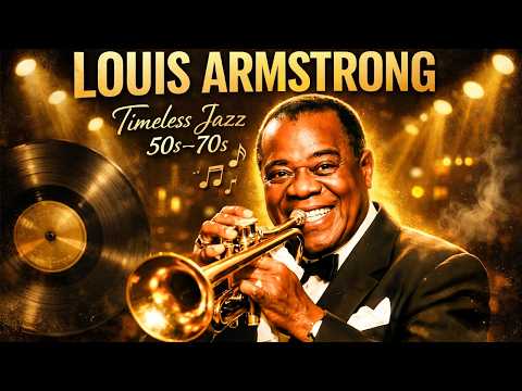 Louis Armstrong Jazz Legends 🎺 Best Timeless Songs | 50s–70s 🎶 What a Wonderful World #jazz