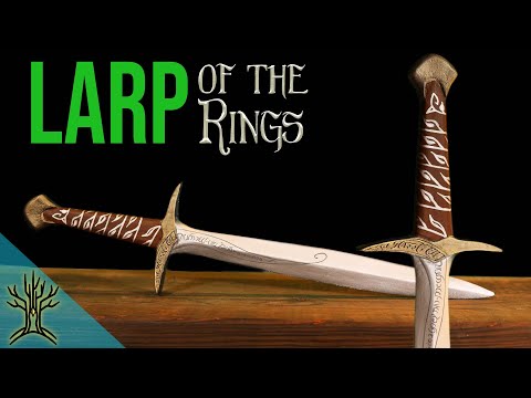 Make a LARP sword out of EVA foam - Sting from LOTR!