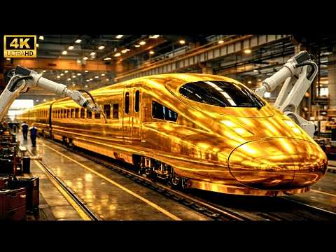 Inside the $100M Gold Train Factory: Full Manufacturing Process