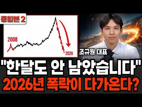 "Less than a month left": Is the 2026 crash approaching? (CEO Cho Kyu-won / Integrated Edition, P...