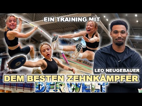 A training session with the world's best decathlete - Leo Neugebauer