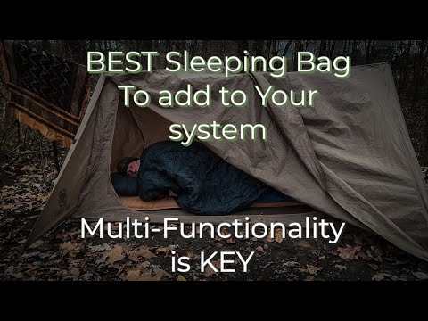 BEST Sleeping Bag to Add to Your System Multi-Functionality is the Key with Dave Canterbury