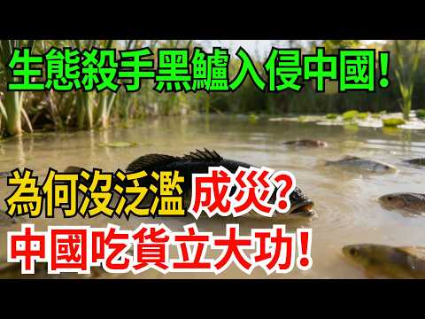 生態殺手黑鱸入侵中國！為何沒泛濫成災？中國吃貨立大功！【觀勢經緯】#科普#世界之最 #出類拔萃 #top10#加州鱸 #外來物種入侵 #路亞釣魚 #生態安全 #大國吃貨