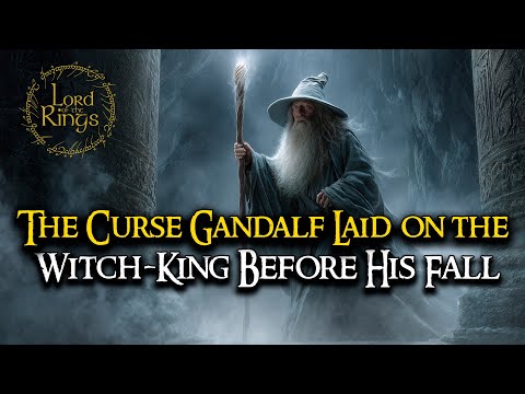 The Curse Gandalf Laid on the Witch-King Before His Fall | LOTR Lore | Audio Story