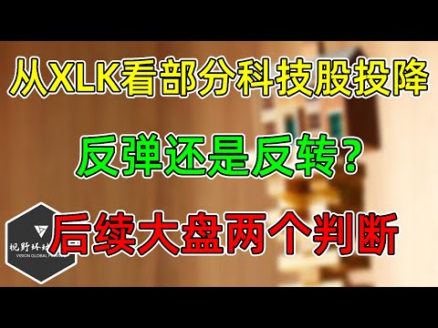 美股 市场喘口气，部分科技股投降！反弹还是反转？看这个位置！ 后续两个判断！NVDA、AMD、AMZN！