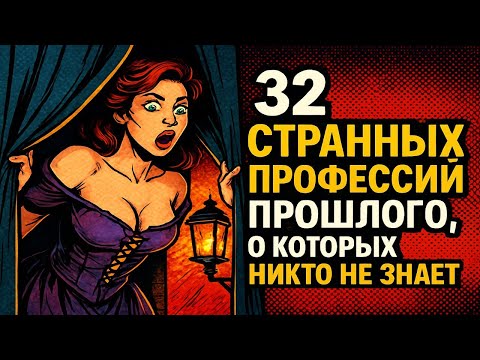 32 странных профессии прошлого, о которых никто не знает