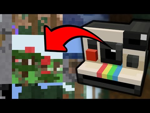 I made a Polaroid CAMERA in Minecraft