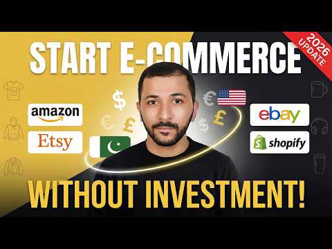 Sell Online in USA, UK & Pakistan – Zero Investment? (2026 Full Guide)