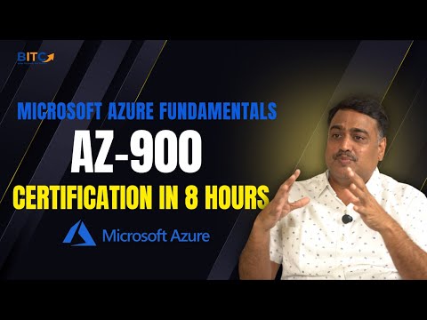 Microsoft Azure Fundamentals Certification Course (AZ-900) - Pass the exam in just 8 hours!