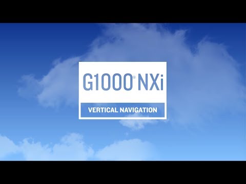 Vertical Navigation with the G1000 NXi