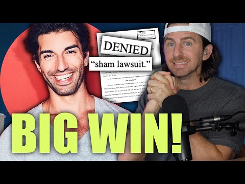 UPDATED VIDEO! Team Justin Baldoni Lands BIG WIN In 'SHAM LAWSUIT' Case - Judge Says Proceed!