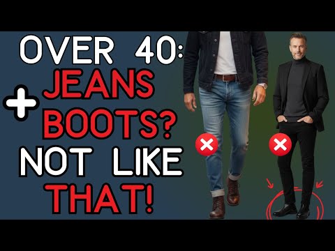 Do Your Jeans Look Wrong with Your Boots? Here’s How to Fix It | 40+ Men's Fashion