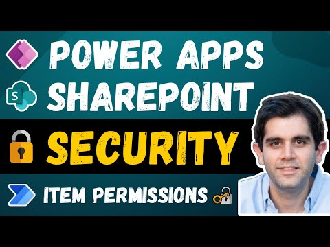 Power Apps SharePoint List Security | Item Level Permissions & Folder Security with Power Automate