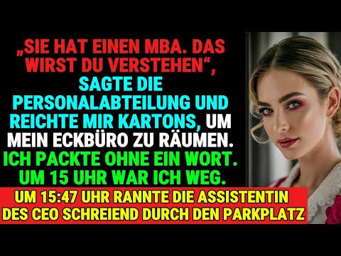 Sie Sagten, Der Neue Mitarbeiter Verdiene Mein Büro – Ich Zog In Derselben Stunde Aus.