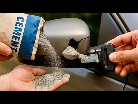 All of China is ALREADY welding PLASTIC WITH CEMENT and BAKING SODA! Glues metal FOREVER