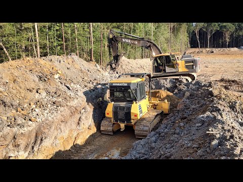 Start Of The 5 Acre Pond Dam