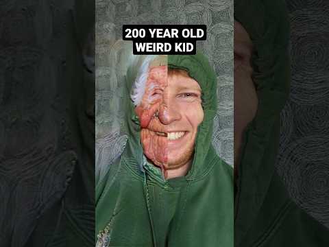 200 Year Old Weird Kid! #comedy #shorts #oldkid