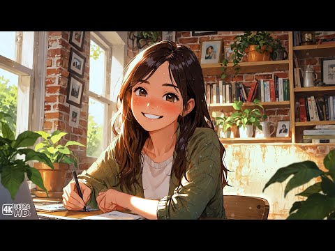 Happy Weekend Morning ☕ Morning Lofi Songs To Start Your Day Happier At The Cafe ☕ Lofi Summer Vibes