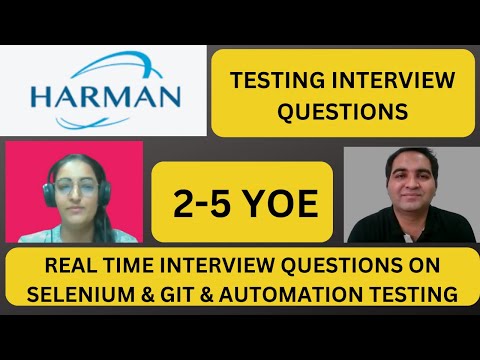 Harman Testing Interview Questions | Harman Testing Interview Q&A