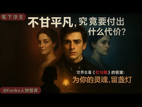 《紅與黑》深度解讀:不甘平凡的代價,是毀滅還是新生?一個底層青年的野心、愛情與階層悲劇(#紅與黑#司湯達#讀書心得#不甘平凡#人生哲學#階層跨越#深度解讀#世界名著)