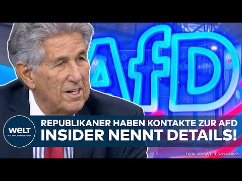 USA: Republikaner haben Kontakt zur AfD! Insider äußert sich zu Trump! Auch Ukraine im Fokus
