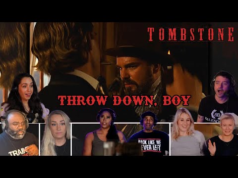 TOP "WYATT EARP B**TCH SLAPS JOHNNY TYLER" REACTIONS! Tombstone (1993) Movie Scene 1st Time Watching