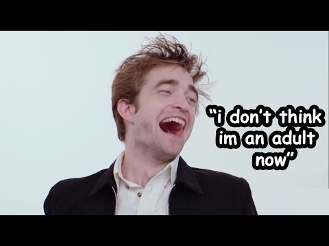 Robert Pattinson is baby