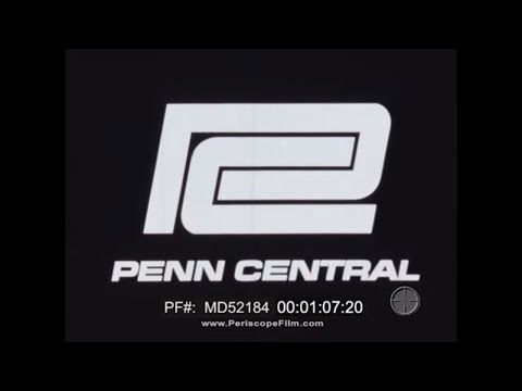 PENN CENTRAL RAILROAD 1968 PROMOTIONAL FILM  "CALL US PENN CENTRAL"  MD52184
