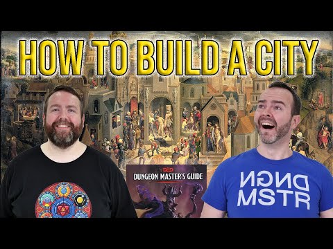 How to Build a City | TTRPG | Dungeons and Dragons 5e | Web DM