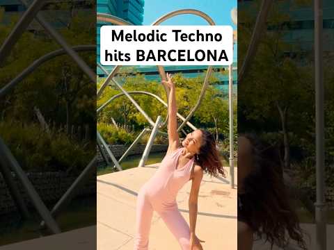 Melodic Techno Hits in Barcelona Park ⚡️