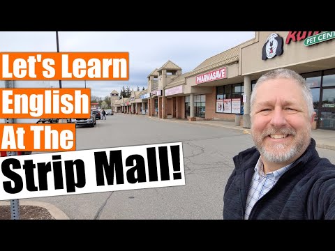 Let's Learn English at the Strip Mall / Shopping Plaza