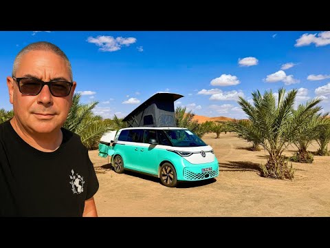 UK to Sahara in an EV Camper | Can I Charge it in the Desert?