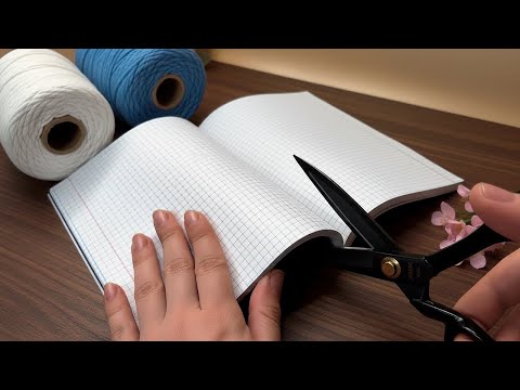 Look what I Made from regular, cheap Notebooks!😍  The Perfect handmade GIFT! DIY