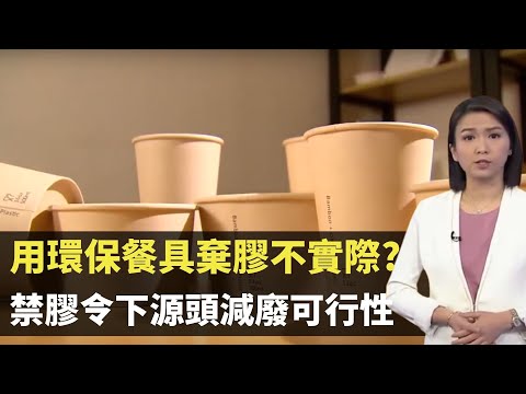 用環保餐具棄膠不實際? 2025年全面禁即棄膠餐具 禁膠令下源頭減廢可行性 - TVB新聞透視-香港新聞-TVB News