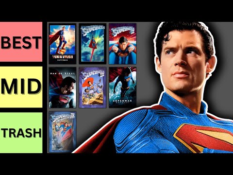 I Ranked Every SUPERMAN Movie