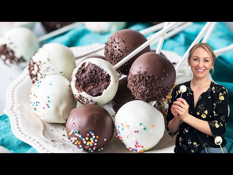 Turning One Bowl Cake Into Fudgy Chocolate Cake Pops