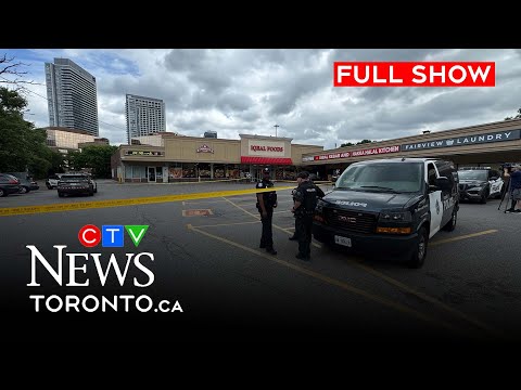 'Unprovoked' stabbing at a commercial plaza in North York | CTV News Toronto at Six for July 17 2025