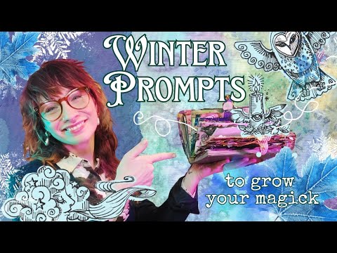 🕯️❄️✨Winter Grimoire Prompts to GROW Your Magick