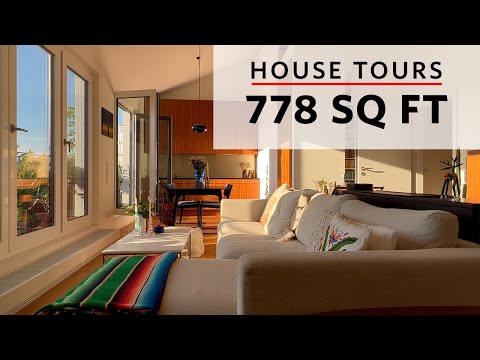 House Tours: A 778 Sq Ft Mid-Century Modern Apartment in Germany