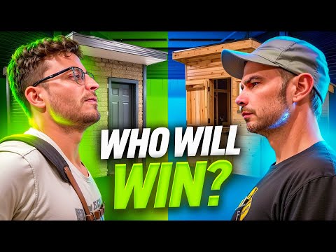 YouTuber vs Real Carpenter | Shed Build Off