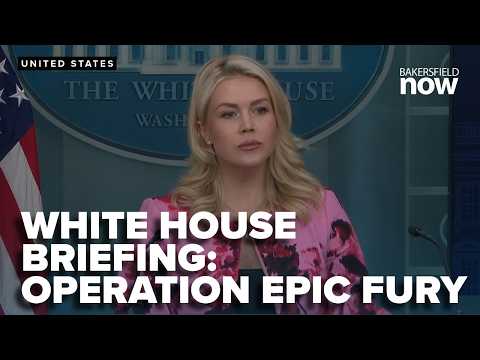 White House press briefing as U.S. involvement in Iran continues