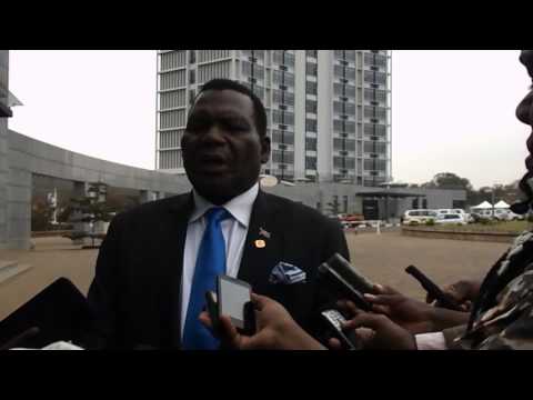 Malawi's Minister of Agriculture, Irrigation and Water Development Dr George Chaponda,