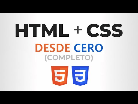 HTML y CSS Course from ZERO (Complete)