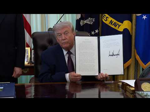 President Trump Signs an Executive Order, Mar. 31, 2026