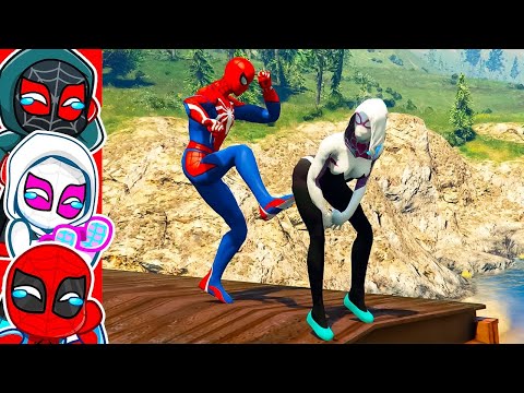 GTA 5 Gwen Funniest RAGDOLL Clips! (Try Not To Laugh!)