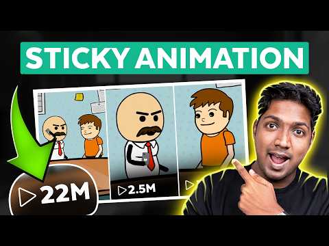 How to Create Sticky Animation Videos That Go Viral (Step-by-Step Tutorial)